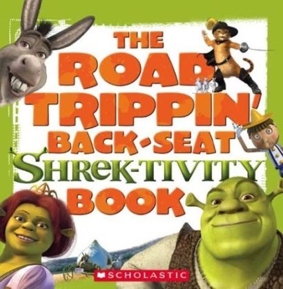 The Road Trippin' Back-seat Shrek-tivity Book