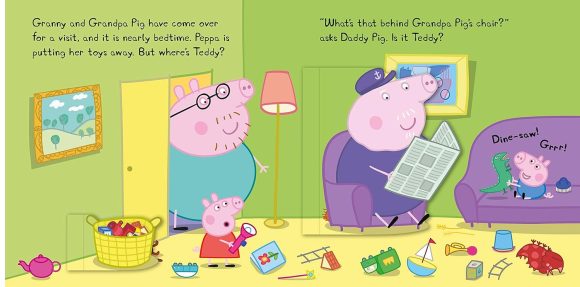 Peppa Pig: Find Teddy Before Bedtime: A lift-the-flap book - Image 2