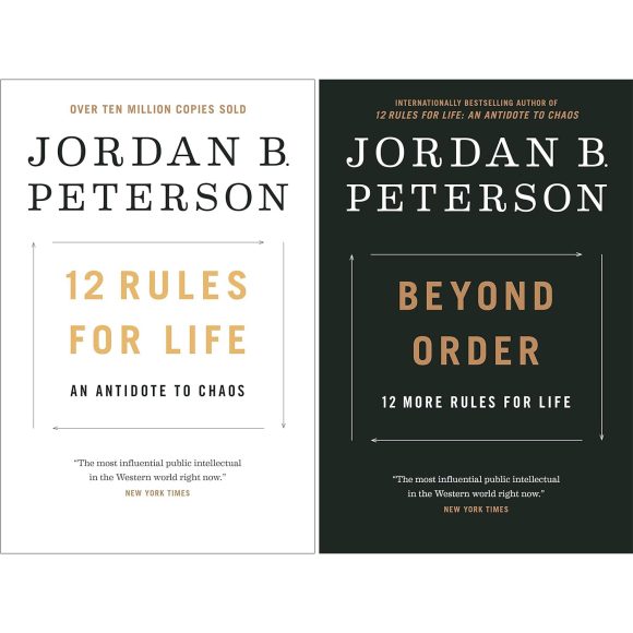 Jordan B. Peterson's Best Selling 2-Book Set (12 Rules for Life: an Antidote to Chaos & Beyond Order: 12 More Rules for Life)