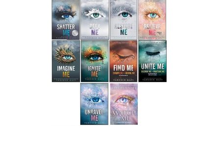 Shatter Me Series Collection 10 Books Set By Tahereh Mafi(Unite Me, Believe Me, Imagine Me, Find Me, Unravel Me, Unravel Me, Defy Me, Restore Me, Ignite Me, Watch Me)