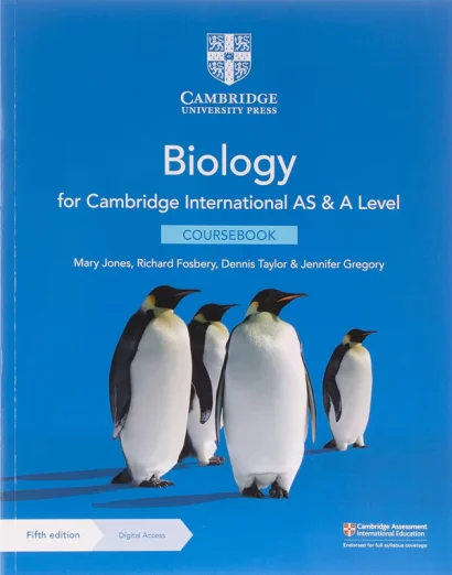 Cambridge International AS & A Level Biology Coursebook 5th    Author Name : Colin Bamford & Susan Gran