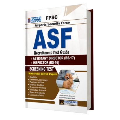 ASF (Assistant Director + Inspector) Recruitment Test Guide