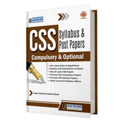 CSS Syllabus & Past Paper Compulsory + Optional (Unsolved)
