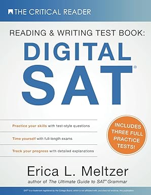 Reading & Writing Test Book: Digital SAT® by Erica L. Meltzer (Author)