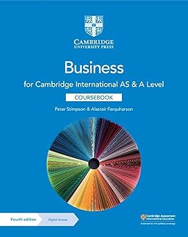 Cambridge International AS & A Level Business Coursebook with Digital Access (2 Years) 4th Edition copy