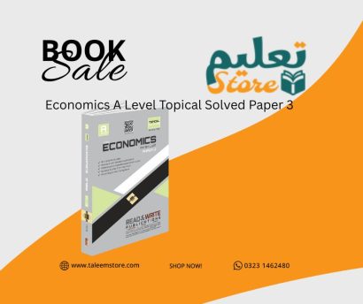 Economics A Level Topical Solved Paper 3	9708