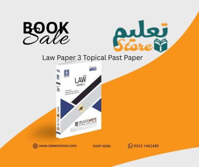 Law Paper 3 Topical Past Paper 	9084