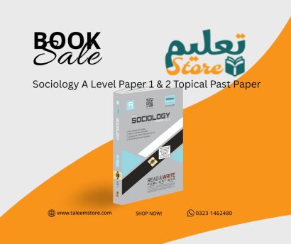 Sociology A Level Paper 1 & 2 Topical Past Paper 9699