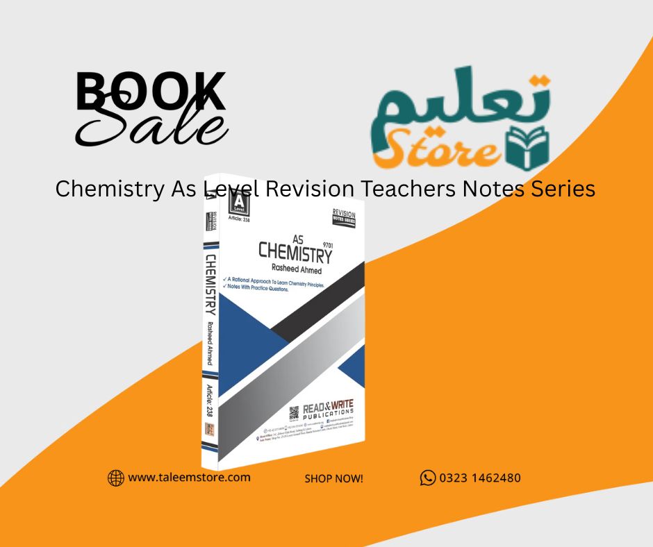 Chemistry As Level Revision Teachers Notes Series 9701