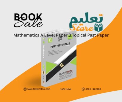 Mathematics A Level Paper 3 Topical Past Paper 9709