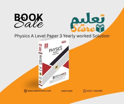Physics A Level Paper 3 Yearly worked Solution 9702
