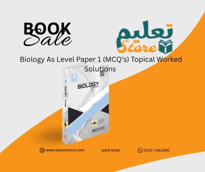 Biology As Level Paper 1 (MCQ’s) Topical Worked Solutions