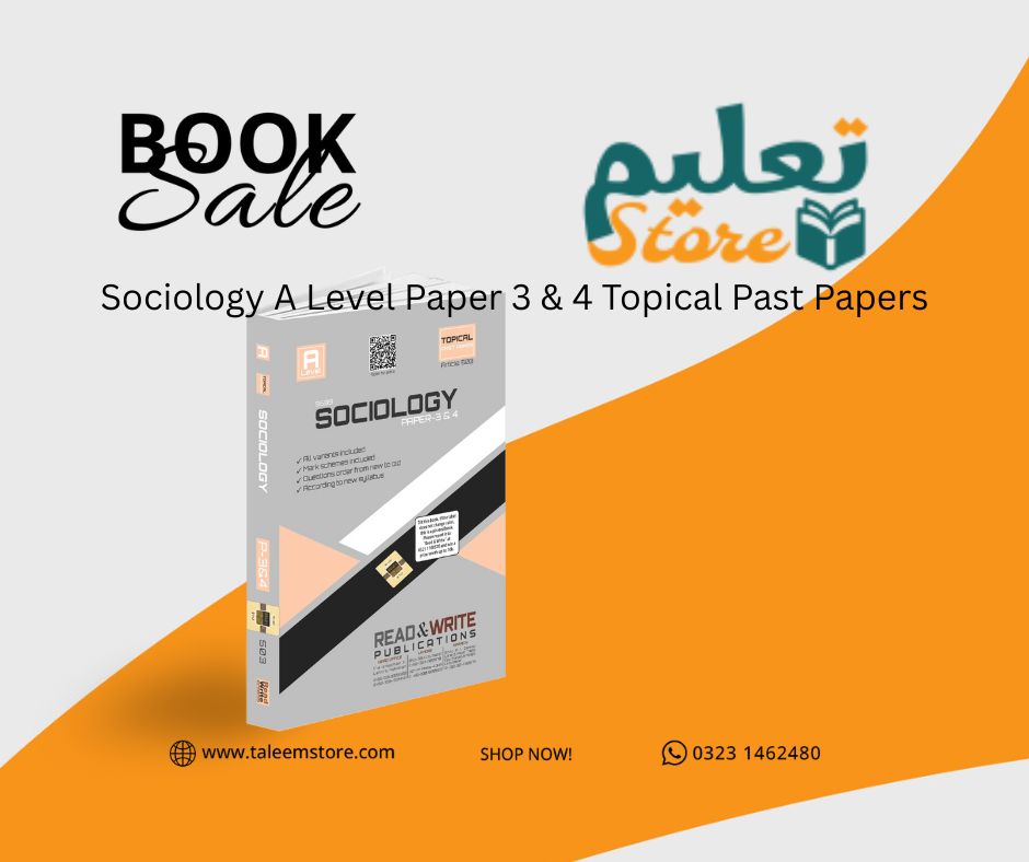 Sociology A Level Paper 3 & 4 Topical Past Papers 9699