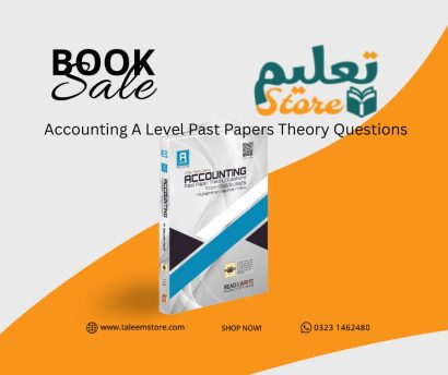 Accounting A Level Past Papers Theory Questions9706