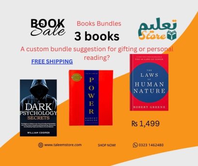 3 books Books BundlesA custom bundle suggestion for gifting or personal reading?