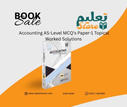Accounting AS-Level MCQ’s Paper-1 Topical Worked Solutions 9706