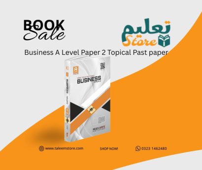 Business A Level Paper 2 Topical Past paper 9609