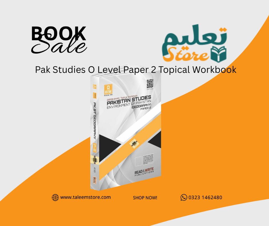 Pak Studies O Level Paper 2 Topical Workbook 2059
