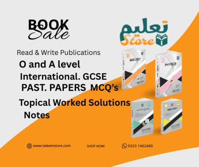 Read & Write Publications International. GCSE  PAST. PAPERS MCQ’s Topical Worked Solutions