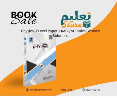 5054 Physics O Level Paper 1 (MCQ’s) Topical Worked Solutions