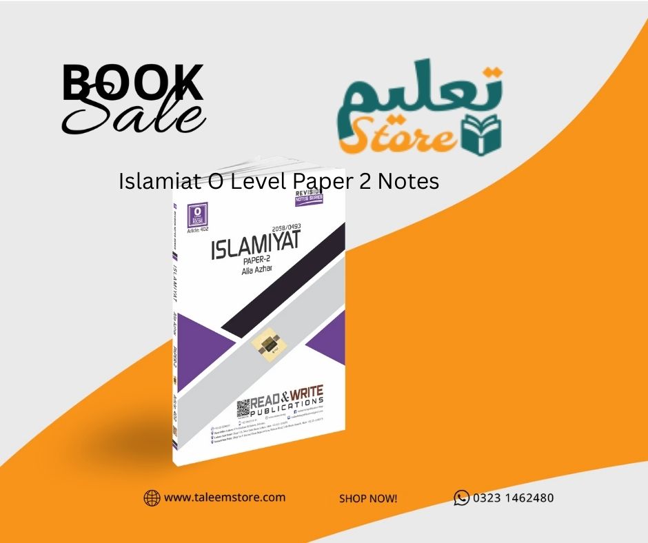 Islamiat O Level Paper 2 Notes 2058/0493