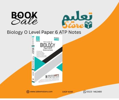 Biology O Level Paper 6 ATP Notes