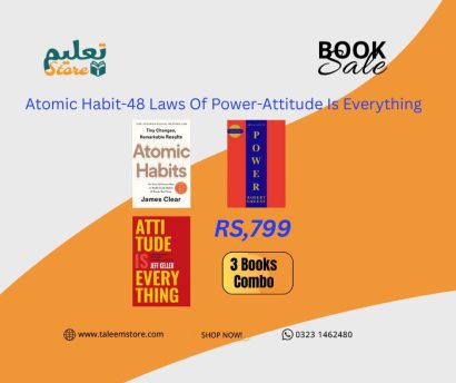 [Combo] Atomic Habit-48 Laws Of Power-Attitude Is Everything