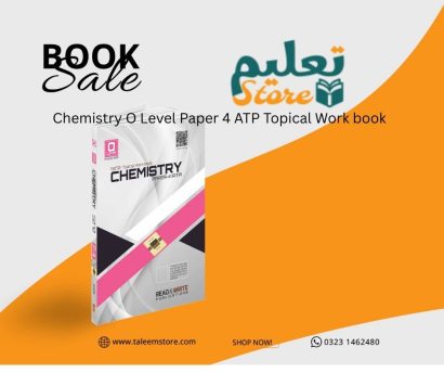 Chemistry O Level Paper 4 ATP Topical Work book