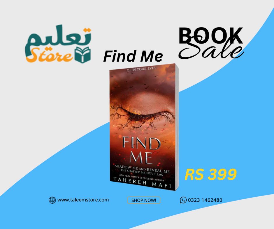 Find Me Book by Tahereh Mafi