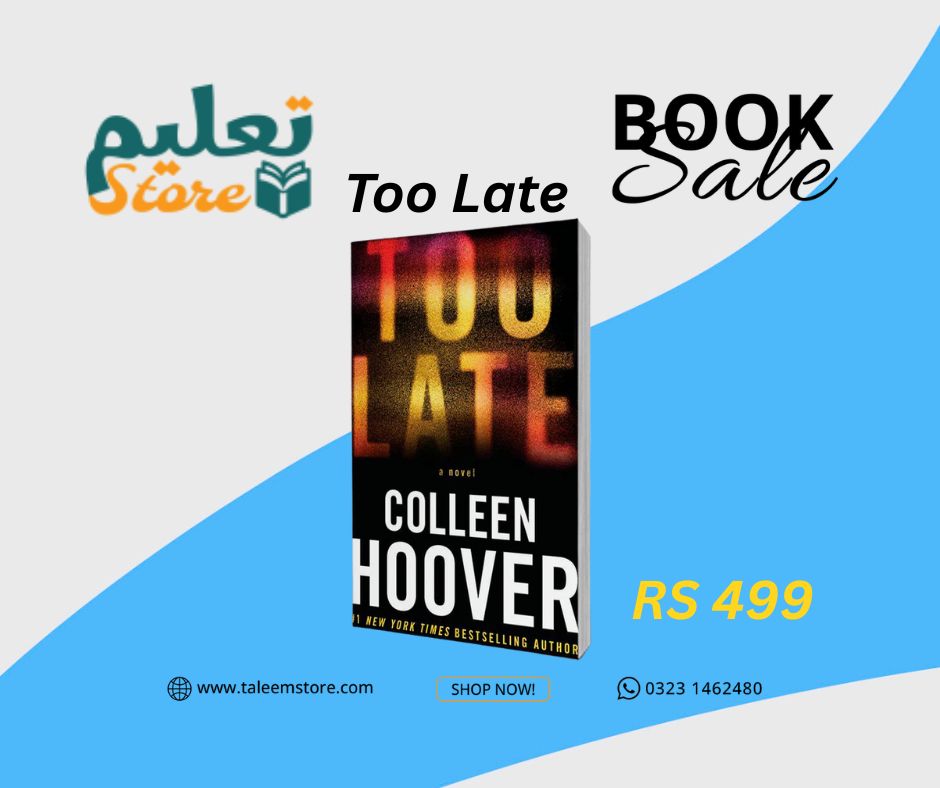 Too Late by Colleen Hoover