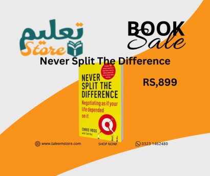 Never Split The Difference by Christopher Voss and Tahl Raz