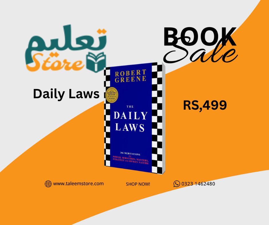 The Daily Laws: 366 Meditations on Power, Seduction, Mastery, Strategy, and Human Nature Book by Robert Greene