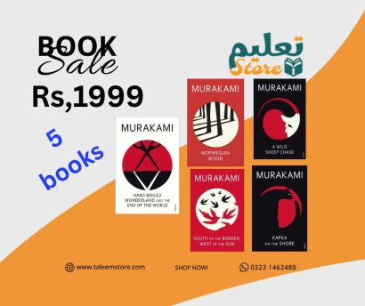 Get 5 books by Haruki Murakami for just Rs. 1,999! Norwegian Wood  A Wild Sheep Chase  Kafka on the Shore  Hard-Boiled Wonderland and the End of the World  South of the Border, West of the Sun