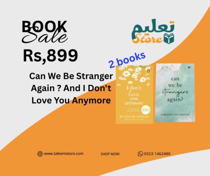 Can We Be Stranger Again ? And I Don't Love You Anymore 2 books sat