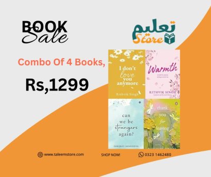 I Don'T Love You Anymore + Warmth + Thank You For Leaving + Can We Strangers Again Combo Of 4 Books,