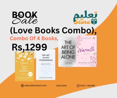 Warmth+I Don'T Love You Anymore+The Art Being Alone+The Art Of Not Overthinking 4 Combo Books (Love Books Combo)