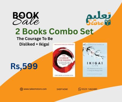 The Courage To Be Disliked + Ikigai (2 Book Combo)