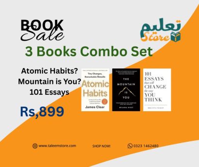 Atomic Habits?Mountain is You?101 Essays 3 books combo set