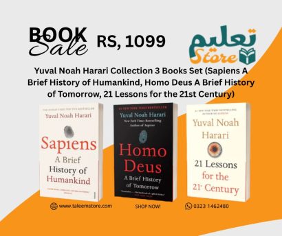 Yuval Noah Harari Collection 3 Books Set (Sapiens A Brief History of Humankind, Homo Deus A Brief History of Tomorrow, 21 Lessons for the 21st Century)
