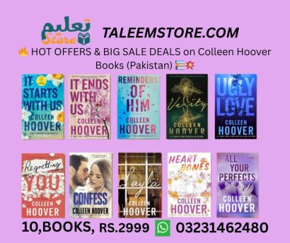 🔥 HOT OFFERS & BIG SALE DEALS on Colleen Hoover Books (Pakistan) 📚💥