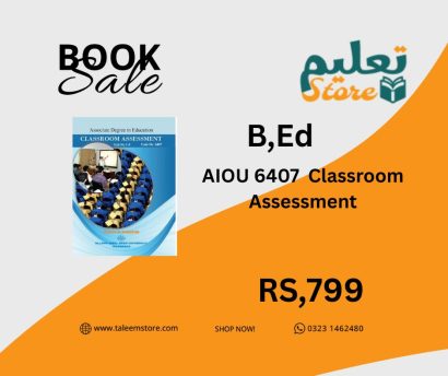 AIOU 6407  Classroom Assessment
