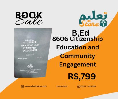 8606 Citizenship Education and Community Engagement