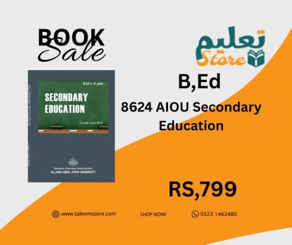 8624 AIOU Secondary Education