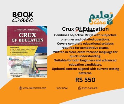 CRUX OF EDUCATION By Muhammad