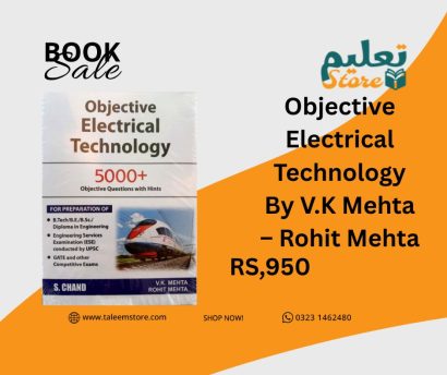 Objective Electrical Technology By V.K Mehta – Rohit Mehta