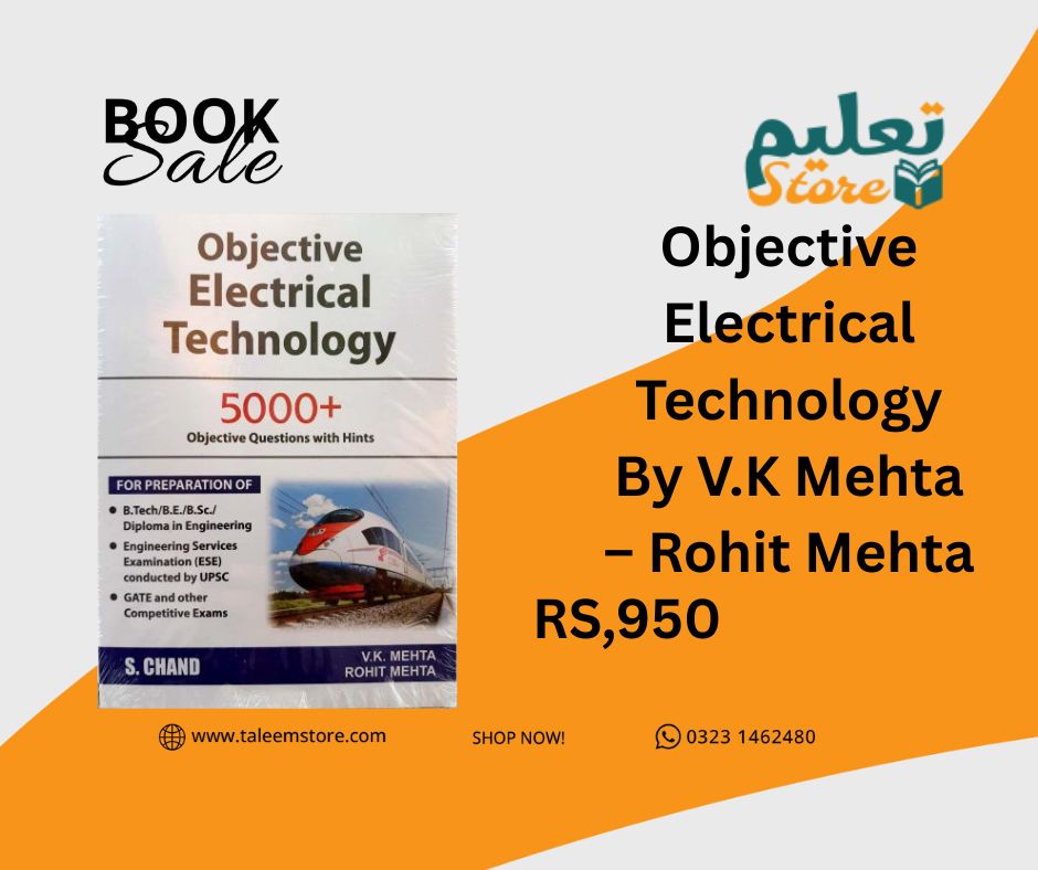 Objective Electrical Technology By V.K Mehta – Rohit Mehta