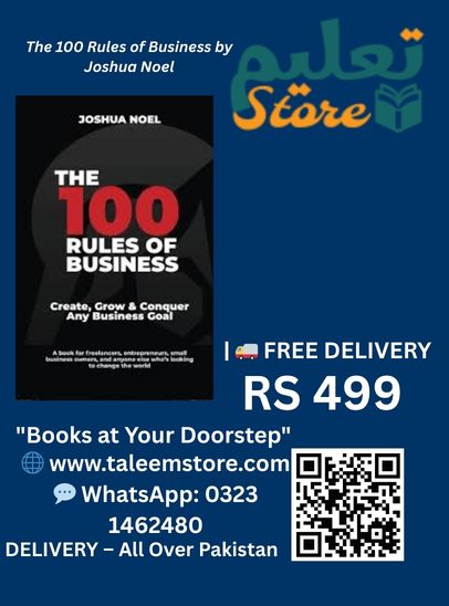 The 100 Rules of Business by Joshua Noel 🚚 FREE DELIVERY