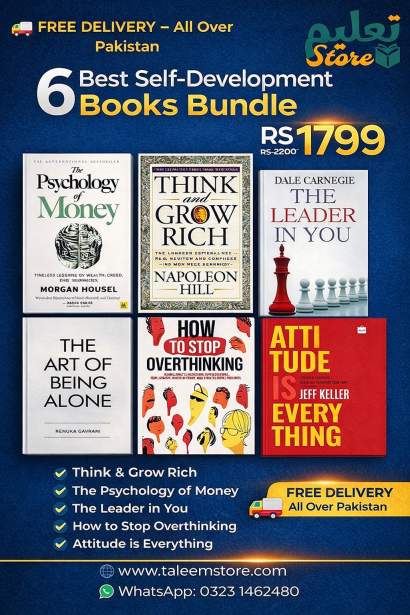 6 BEST SELF-DEVELOPMENT BOOKS BUNDLE – ONLY Rs. 1,799!