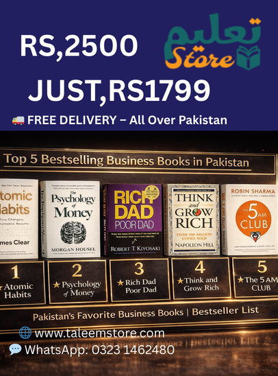 Top 5 Bestselling Business Books Set in Pakistan – Special Discount Offer