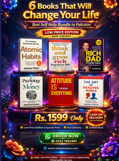 6 Books That Will Change Your Life – Best Self Help Bundle (Low Price Editio